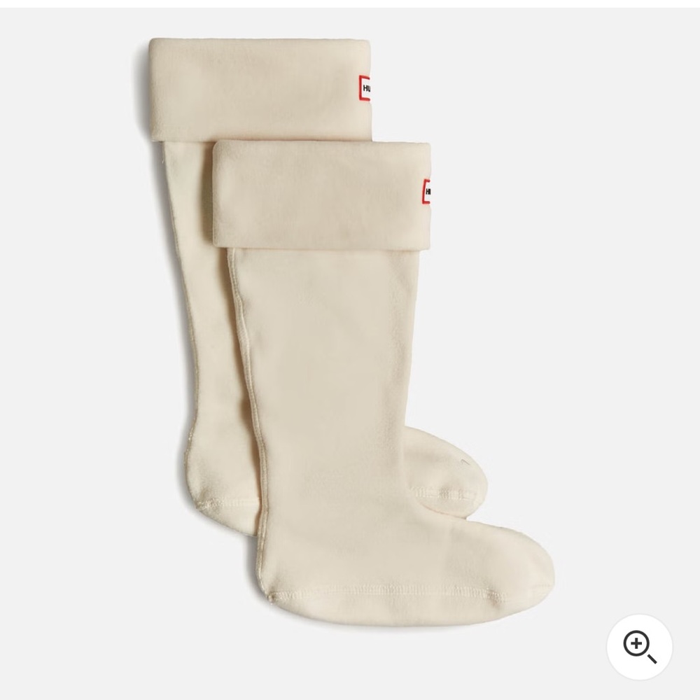 Hunter recycled fleece boot socks
